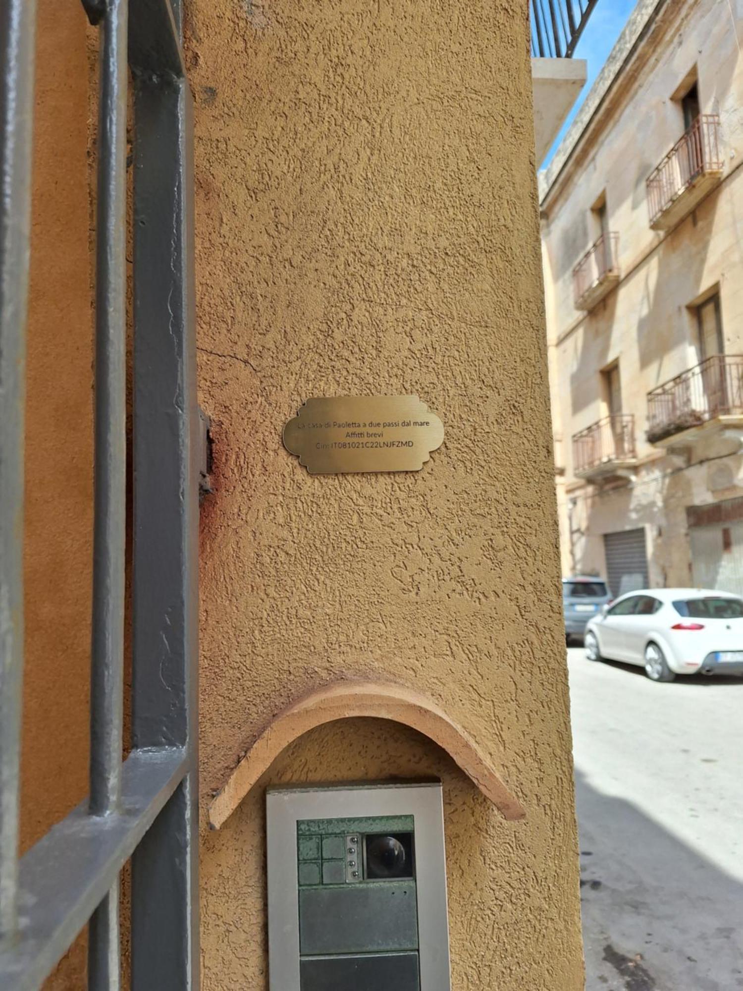 شقة La Casa Di Paoletta A Due Passi Dal Mare تراباني المظهر الخارجي الصورة